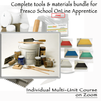 Complete tools & materials bundle for Fresco School OnLine Apprentice Individual Multi-Unit Course