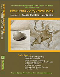 Buon Fresco Foundations Volume 4 - Fresco Painting - Verdaccio